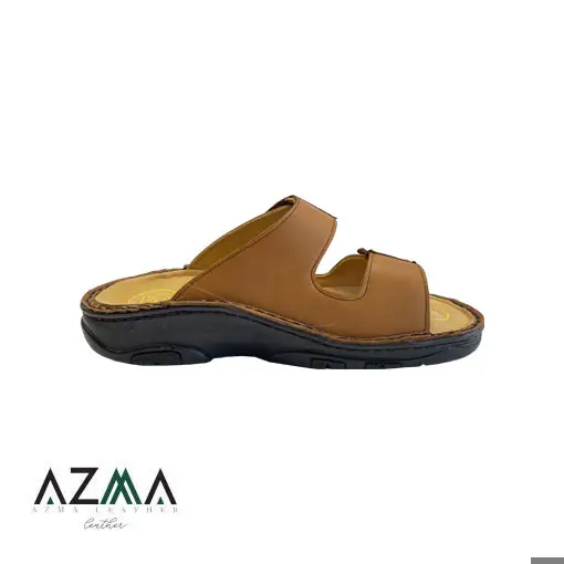 صندل چرمی مردانه برکمن
