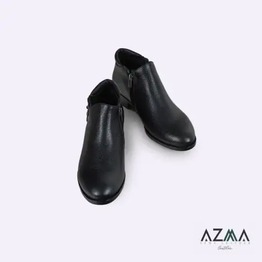 نیم بوت چرمی زنانه کد 920