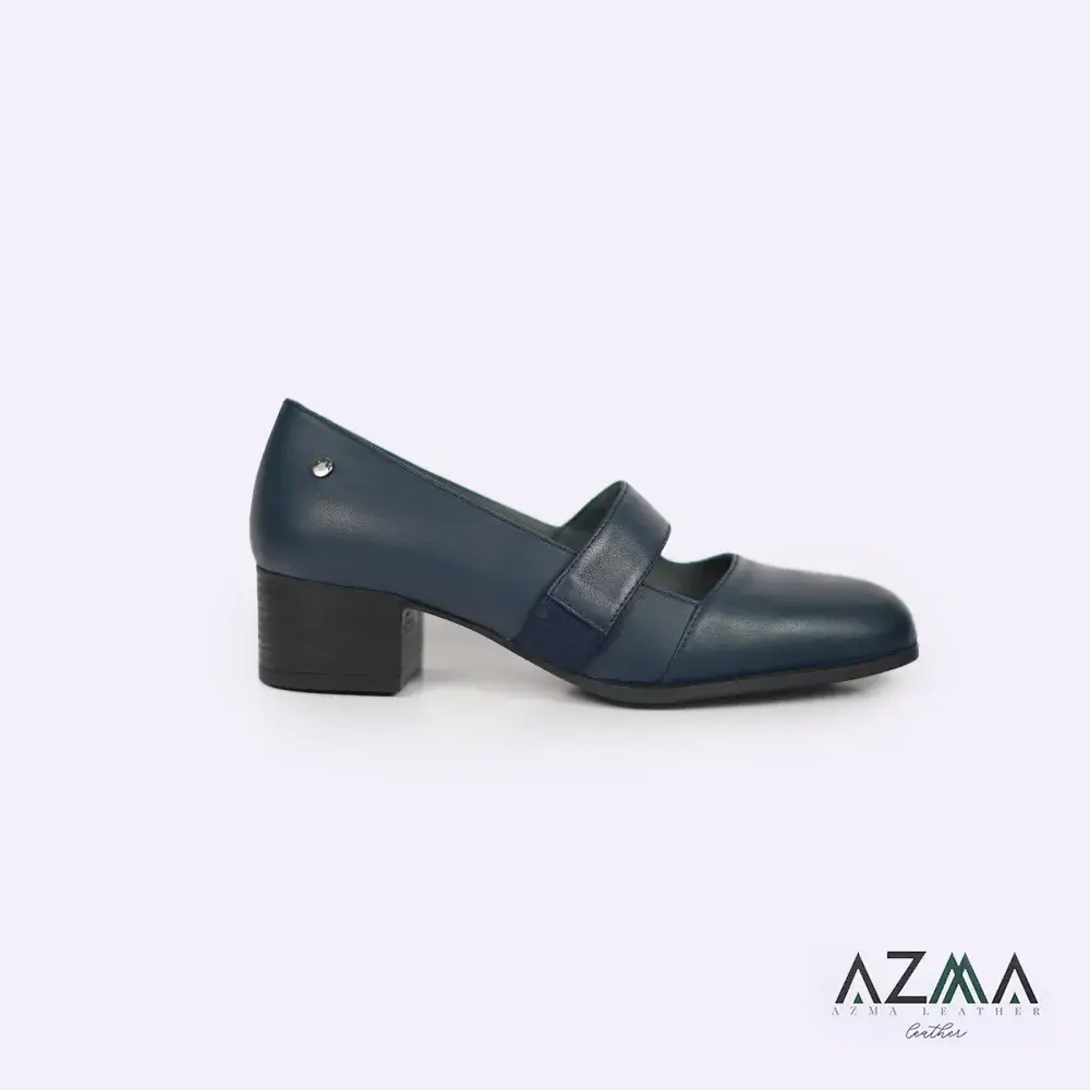 کفش چرمی زنانه کد 2366