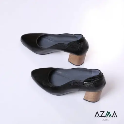 کفش چرمی زنانه کد 112