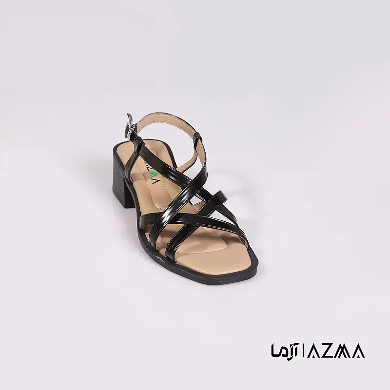 صندل چرمی زنانه کد 158