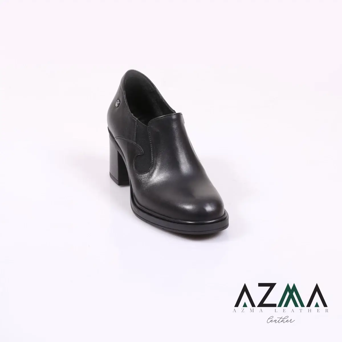 کفش چرمی زنانه کد 2397