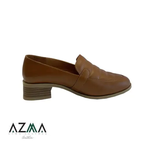 کفش چرمی زنانه کد 471