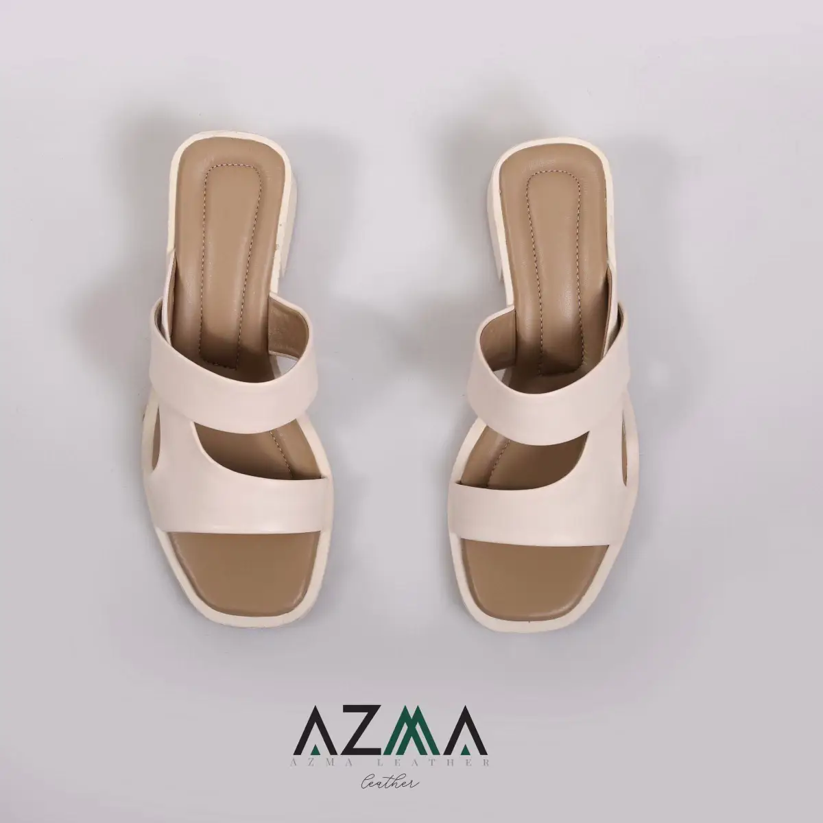 صندل چرمی زنانه کد 154