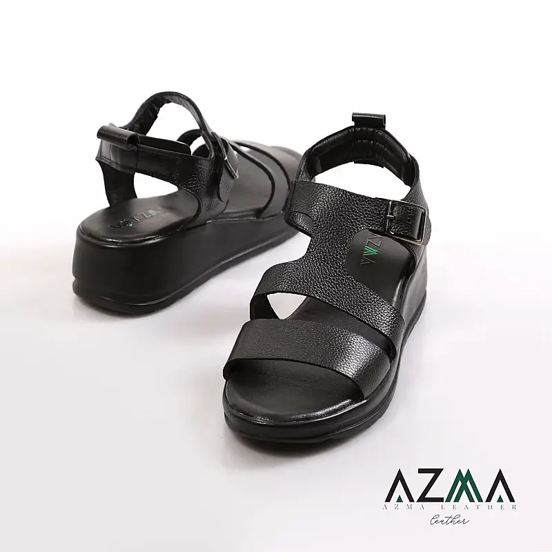 صندل چرمی زنانه کد 380