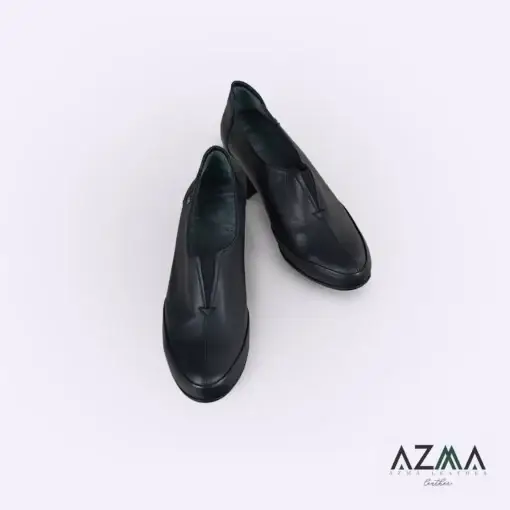 کفش چرمی زنانه کد 2334