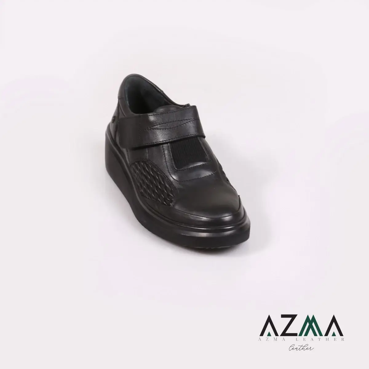 کفش چرمی زنانه کد 2419