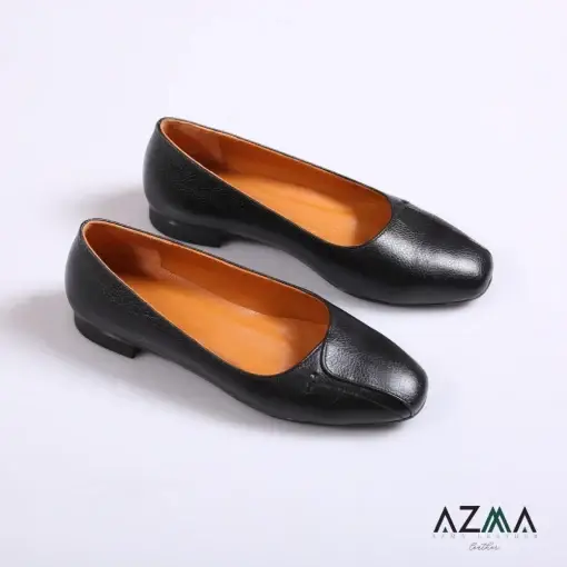 کفش چرمی زنانه کد 10