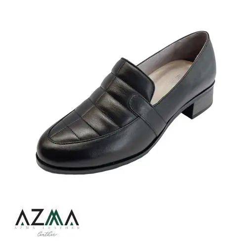 کفش چرمی زنانه کد 471