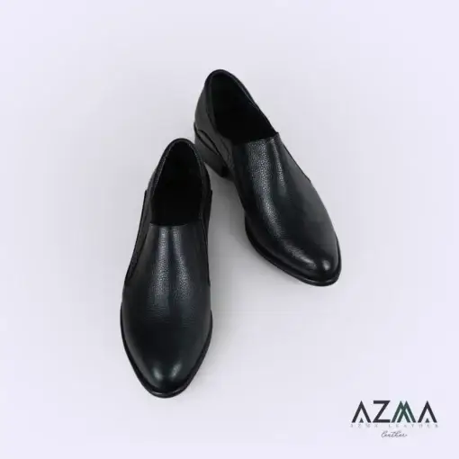 کفش چرمی زنانه کد 1027