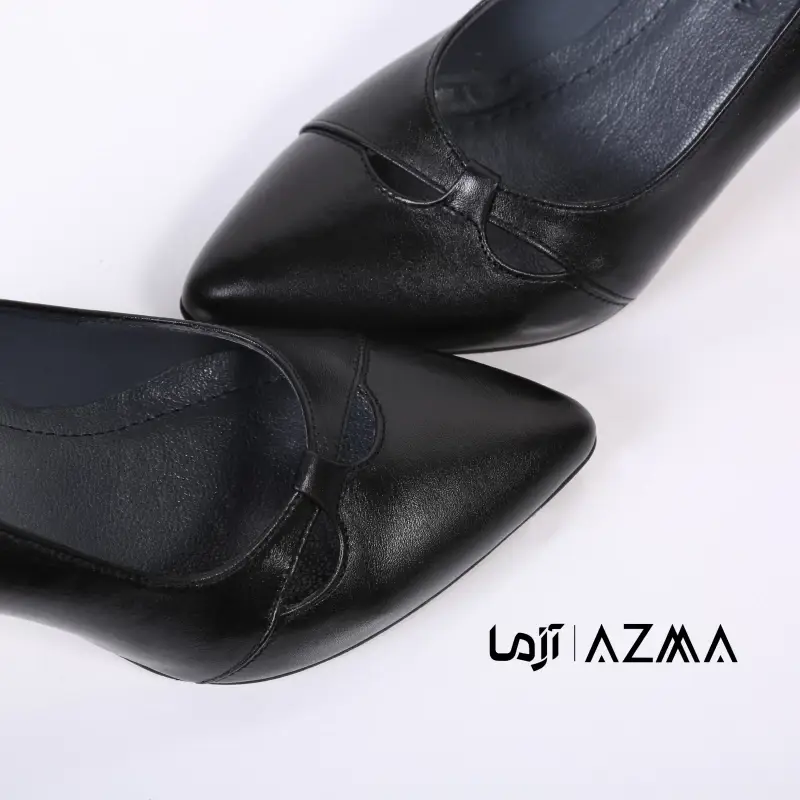 کفش چرمی زنانه کد 862